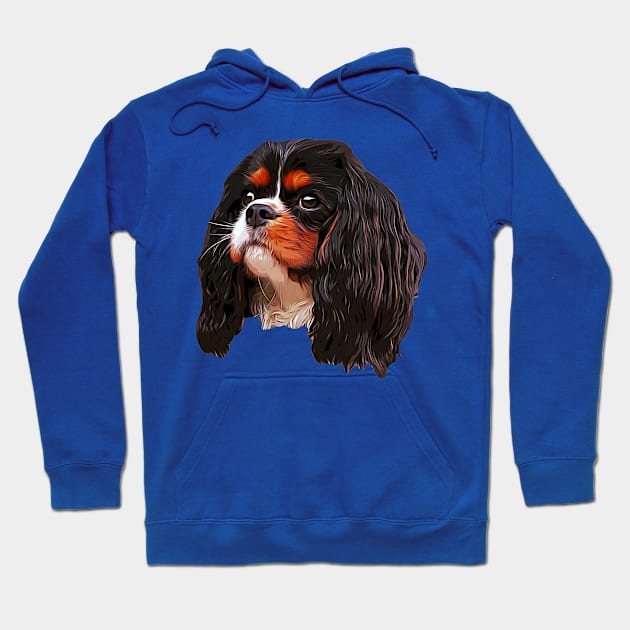 Cavalier King Charles Spaniel Hoodie by Elarex